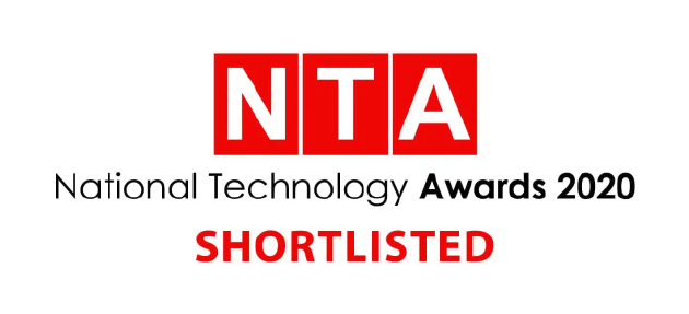 National Technology Awards 2020 Shortlisted logo