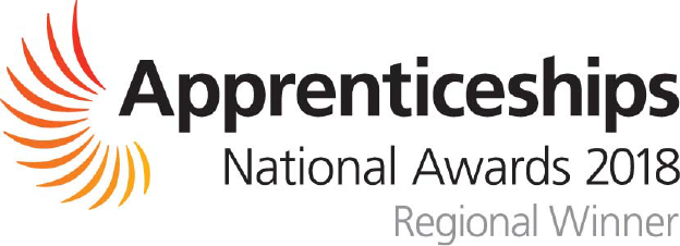 Apprenticeships National Awards 2018 Regional Winner logo