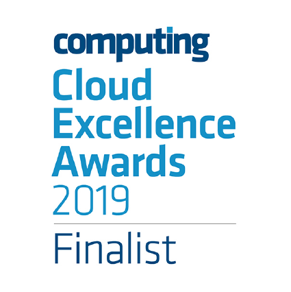 Cloud Computing Excellence Awards 2019 Finalist logo