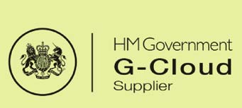 HM Government G-Cloud Supplier logo
